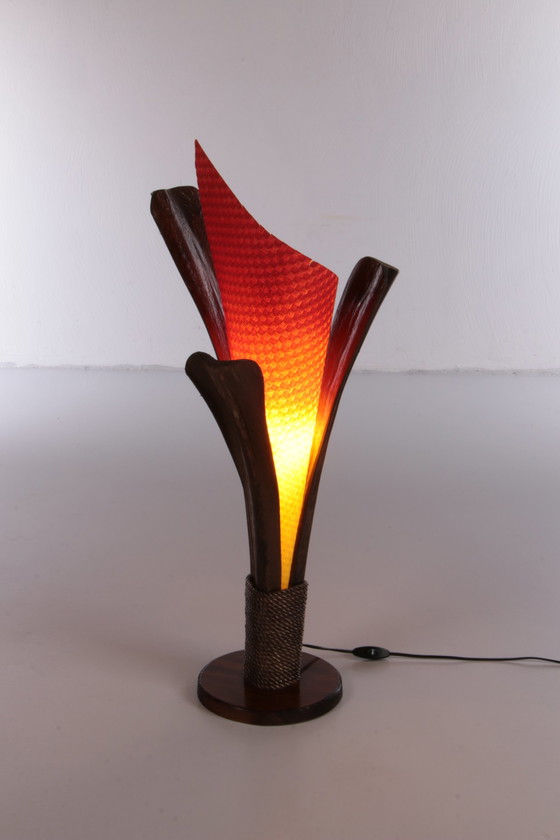 Image 1 of Vintage Franse Vloerlamp Model Vlam, 1980s