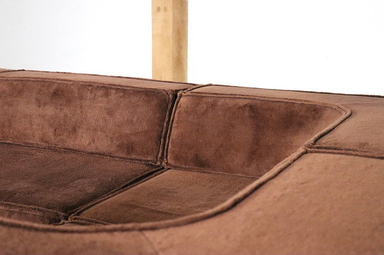 Image 1 of Cor Trio Modulaire Sofa In Bruin Teddy Van Team Form Ag, 1970S