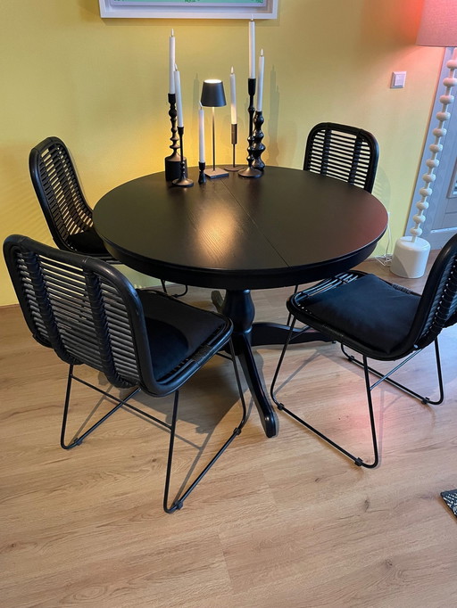 Eettafel En Stoelen