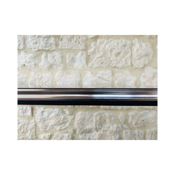 Image 1 of Vintage Formica & Metalen Bijzettafel T.V. Stand 1960