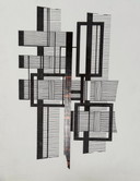 Abstracte composities (2 kunstwerken) - Eugène Eechaut (1928-2019)