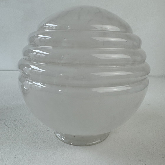 Image 1 of Antieke staande lamp Verre De Clichy Vintage