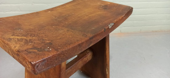 Image 1 of Vintage Japanse stijl kruk, Japandi