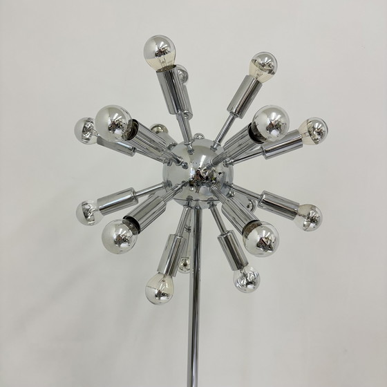 Image 1 of Spoetnik vloerlamp chroom