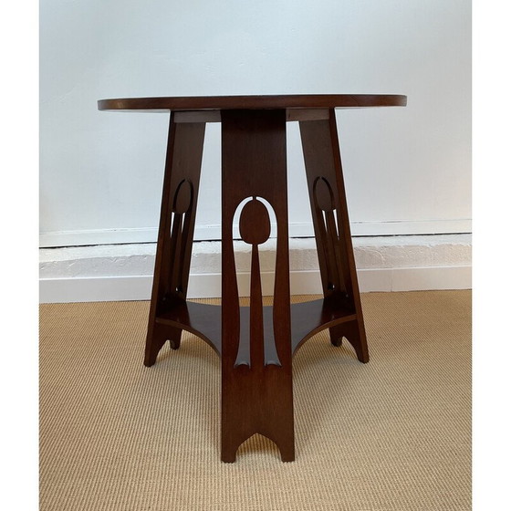 Image 1 of Vintage mahonie tafel