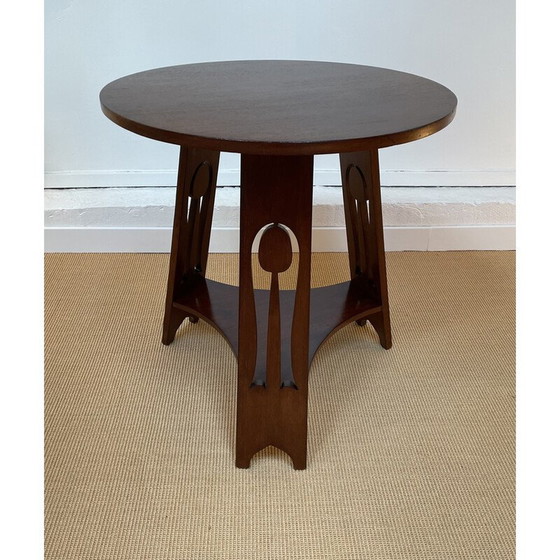 Image 1 of Vintage mahonie tafel