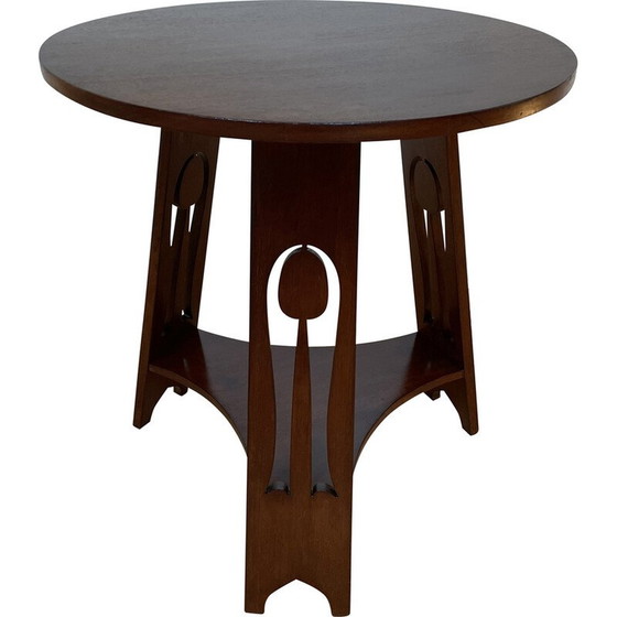 Image 1 of Vintage mahonie tafel