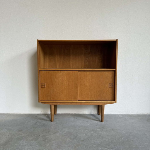 Sideboard eiken 2 schuifdeuren 