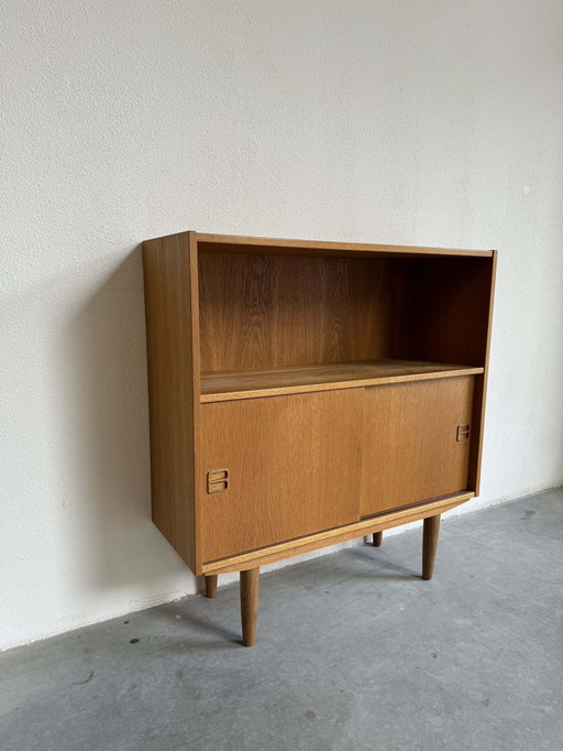 Sideboard eiken 2 schuifdeuren 