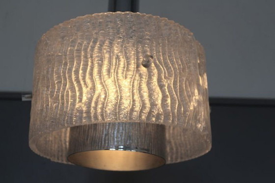 Image 1 of Plafond hanglamp, Kalmar, Mid Century Modern, Art Deco, Minimalistisch, Murano glas, Hyper Vintage, Uniek