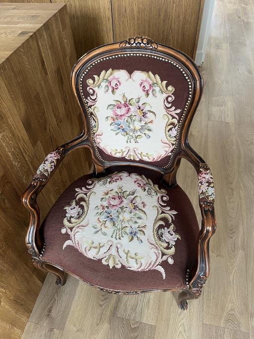 Vintage Louis Xv Stoel