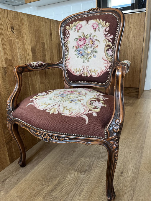 Vintage Louis Xv Stoel