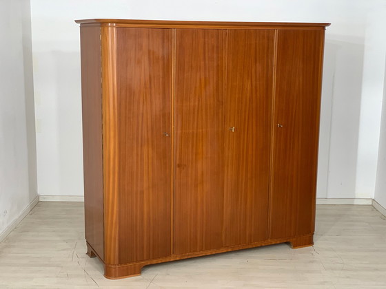 Image 1 of Mid Century kledingkast vintage