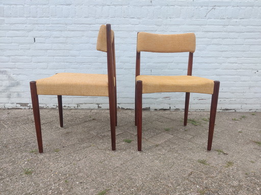 2x vintage eetkamerstoel