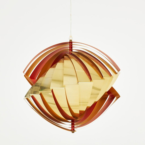 Louis Weisdorf "Konkylie" hanglamp, Lyfa, Denemarken,