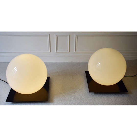 Image 1 of Paar vintage Micol lampen van Sergio Mazza en Giuliana Gramigna voor Quatrifolio, 1970