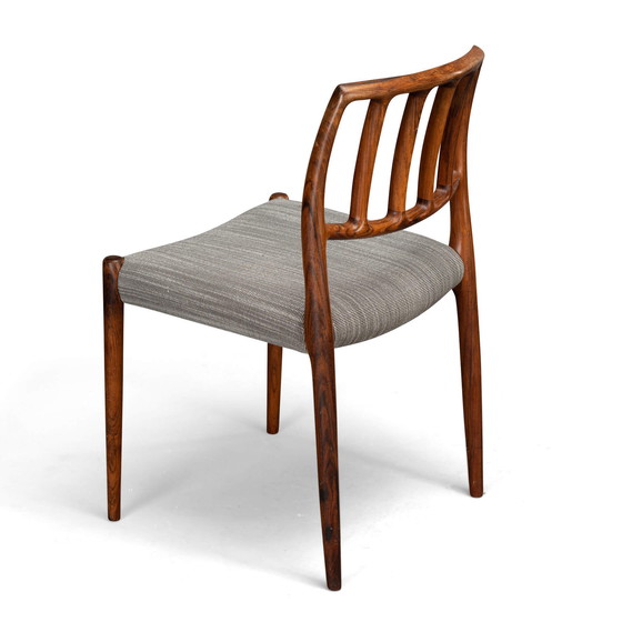 Image 1 of 5x Niels Otto Moller model 83 stoelen