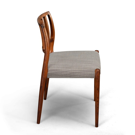 Image 1 of 5x Niels Otto Moller model 83 stoelen