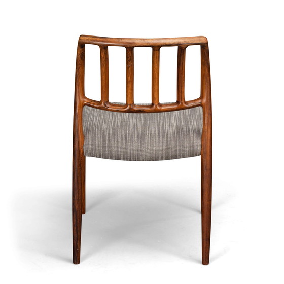 Image 1 of 5x Niels Otto Moller model 83 stoelen