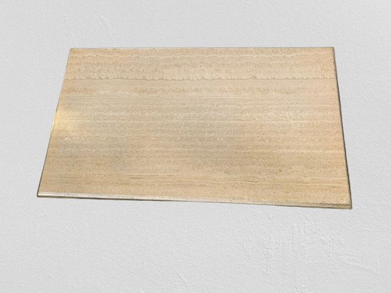 Image 1 of Travertin Salontafel Van Fedam