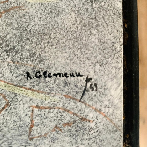 Image 1 of Vintage salontafel door Raymond Glemeau