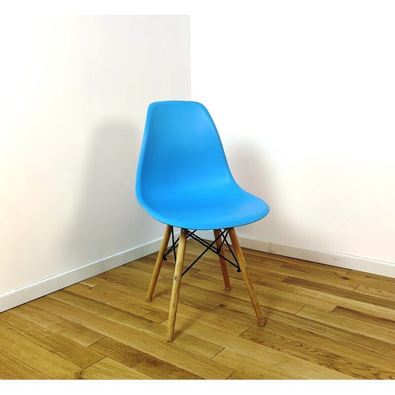 Image 1 of Set van 3 vintage plastic stoelen met vlekken