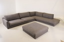 Design on Stock Heelz hoekbank met poef
