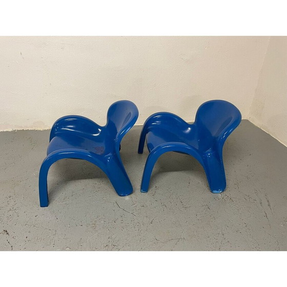 Image 1 of Paar vintage Gn2 fauteuils van Peter Ghyczy