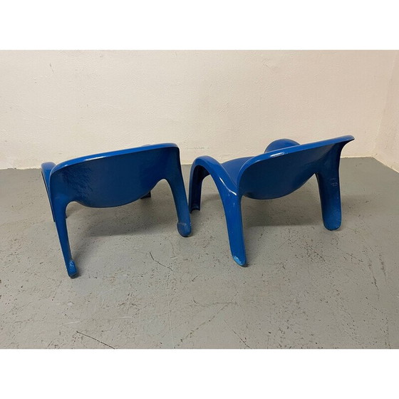 Image 1 of Paar vintage Gn2 fauteuils van Peter Ghyczy
