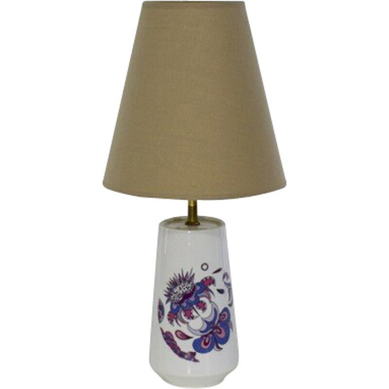 Image 1 of Vintage "acapulco" lamp van keramiek door Limoges, Frankrijk 1950