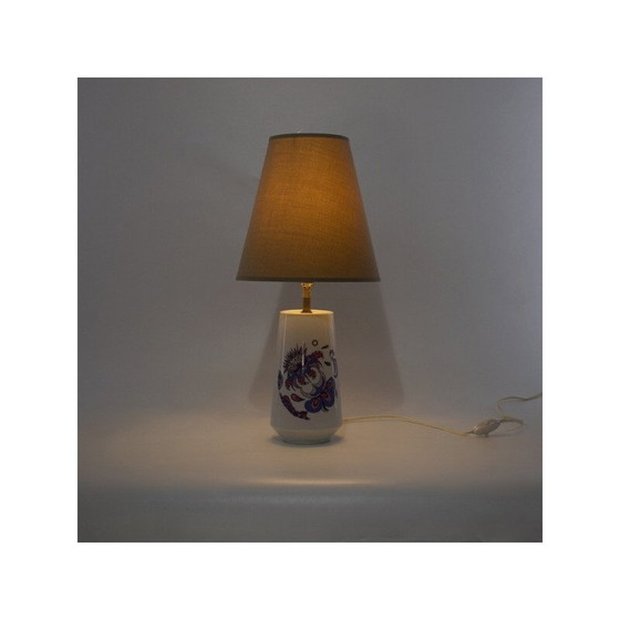 Image 1 of Vintage "acapulco" lamp van keramiek door Limoges, Frankrijk 1950