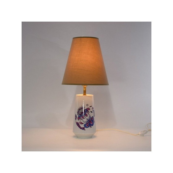 Image 1 of Vintage "acapulco" lamp van keramiek door Limoges, Frankrijk 1950