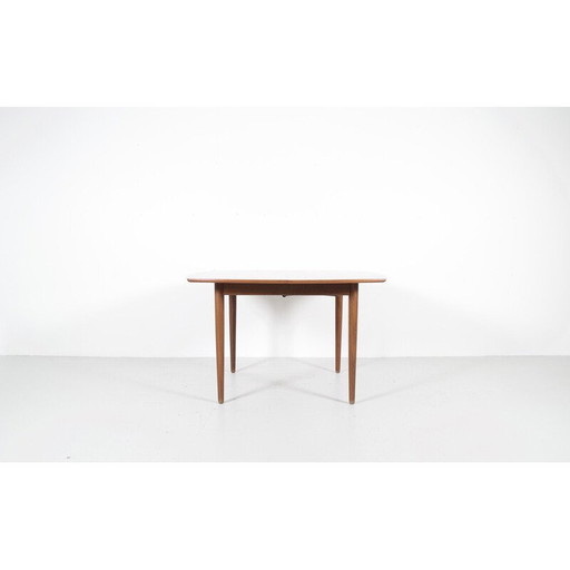 Vintage teakhouten tafel door Henry Walter Klein voor Samcom, 1960