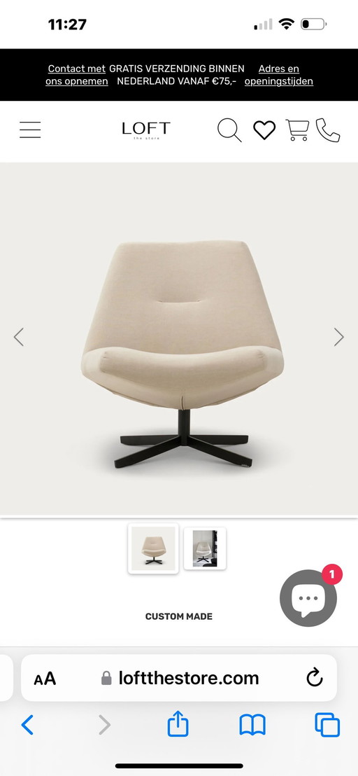 Cartel Living fauteuil