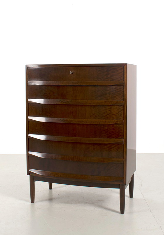 Image 1 of Vintage Mahonie ladenkast