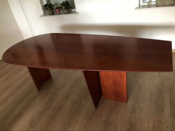 Image 1 of Design Eettafel Kersenhout 