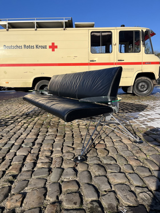 Image 1 of Vintage Vitra Wing sofa door Roy Fleetwood 1990