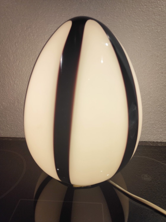 Image 1 of XL Ilu Swirl 'Egg Lamp