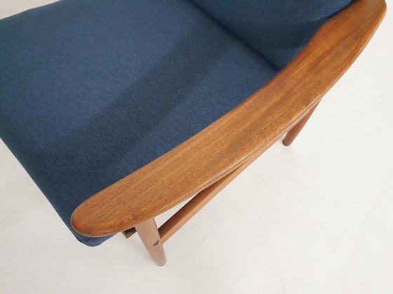 Image 1 of Set van twee Scandinavisch moderne loungestoelen, Denemarken, jaren 1960