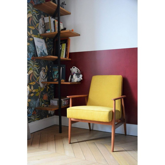 Image 1 of Vintage MR gele fauteuil