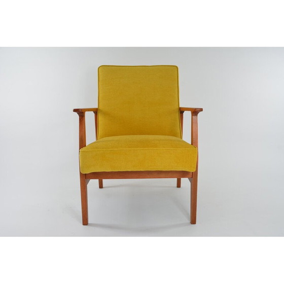 Image 1 of Vintage MR gele fauteuil