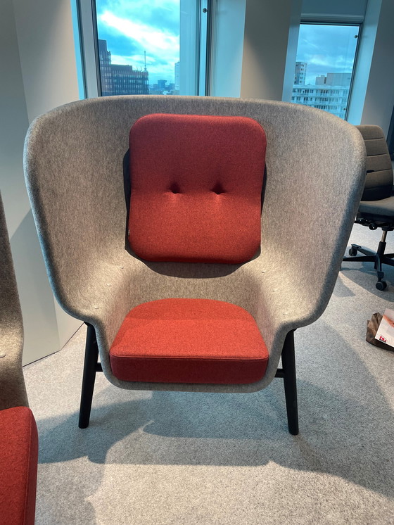 Image 1 of 3x De Vorm Pod PET Felt Privacy Chair