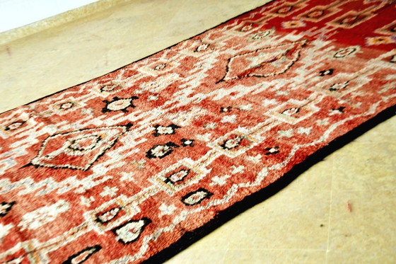 Image 1 of Marokkaans vintage Rhamna vloerkleed 376 x 176 cm