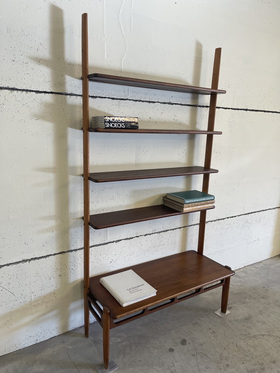 Image 1 of Vintage Wandkast van William Watting voor Scanflex, jaren 60