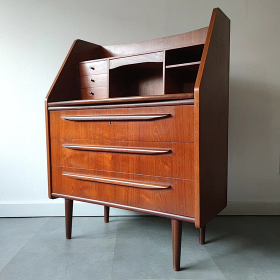 Image 1 of Vintage secretaire in teak