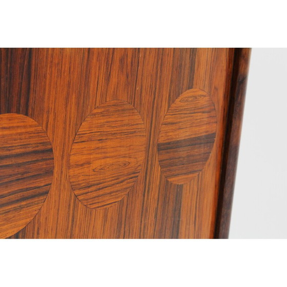 Image 1 of Vintage rozenhouten barkast Sk 661 van Johannes Andersen voor Skaaning en Søn, Denemarken 1960