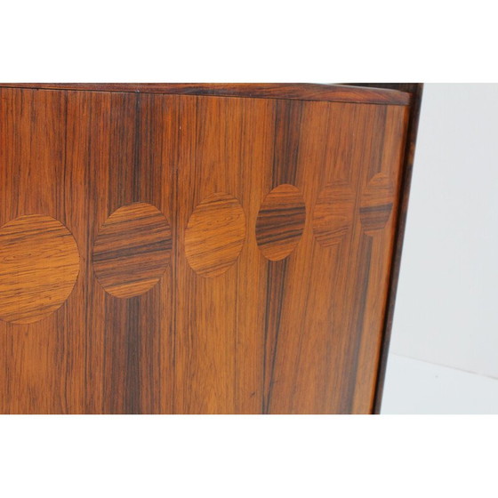 Image 1 of Vintage rozenhouten barkast Sk 661 van Johannes Andersen voor Skaaning en Søn, Denemarken 1960