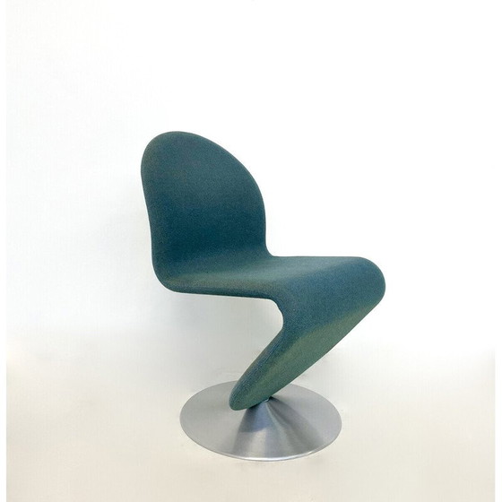 Image 1 of Mid Century 'System 123' stoel van Verner Panton, Denemarken 1973