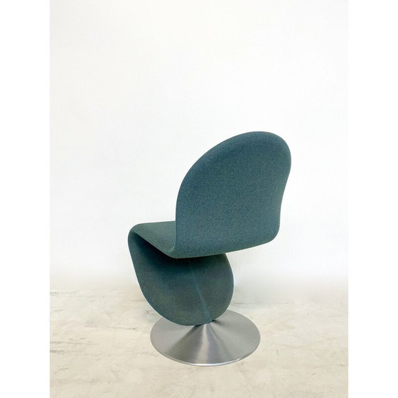 Image 1 of Mid Century 'System 123' stoel van Verner Panton, Denemarken 1973