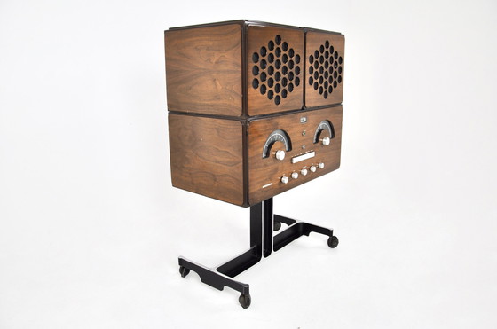 Image 1 of Stereo Rr-126 Radio Door Pier Giacomo & Achille Castiglioni Voor Brionvega, 1960S